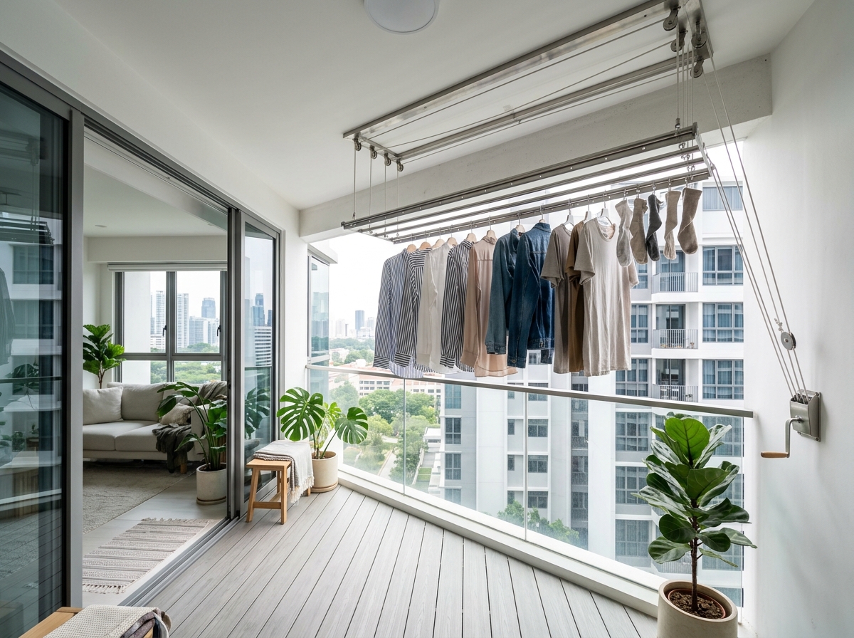 Ceiling Pulley Cloth Drying Hangers